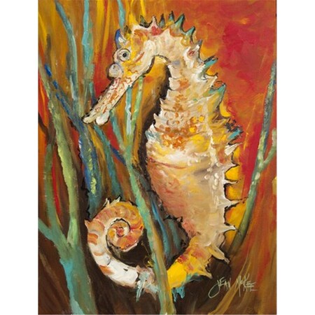 Carolines Treasures Seahorse Flag Garden Size JMK1142GF